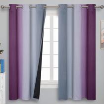 Cortinas Estelar Textiler Ombre Blackout 107x160 cm 2 Paneles