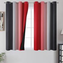 Cortinas Estelar Textiler Ombre Blackout 132x137 cm 2 Paneles