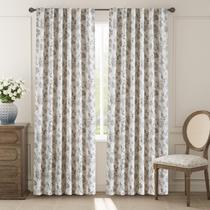Cortinas florais Blackout Jinchan para quarto com 29 cm de comprimento Cortinas florais Blackout Jinchan para quarto com 29 cm de comprimento