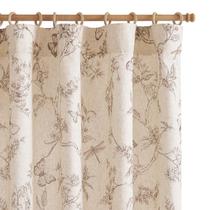 Cortinas florais jinchan, cortina forrada de mistura de linho para sala de estar, 84 polegadas de comprimento, cortina cinza com estampa de flores, cortinas country francesas, aba traseira, bolso, 2 painéis Cortinas florais jinchan, cortina forrada de mistura de linho para sala de estar, 84 polegadas de comprimento, cortina cinza com estampa de flores, cortinas country francesas, aba traseira, bolso, 2 painéis