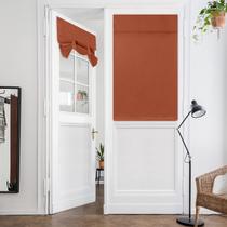 Cortinas francesas para portas e janelas HOMEIDEAS Burnt Orange 66x100cm Cortinas francesas para portas e janelas HOMEIDEAS Burnt Orange 66x100cm