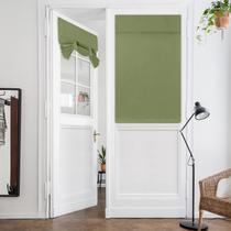 Cortinas francesas para portas e janelas HOMEIDEAS Sage Green 66x100cm Cortinas francesas para portas e janelas HOMEIDEAS Sage Green 66x100cm