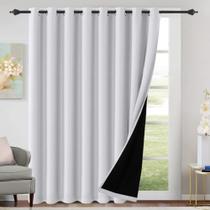 Cortinas H.VERSAILTEX 100% Blackout Thermal W254 x L244cm brancas