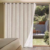 Cortinas H.VERSAILTEX Linen Blackout 100% Blackout W254 x L274cm Cortinas H.VERSAILTEX Linen Blackout 100% Blackout W254 x L274cm