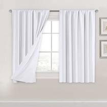 Cortinas H.VERSAILTEX Primitive 100% Blackout 115x114cm 2 painéis