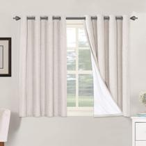 Cortinas H.VERSAILTEX Primitive Linen 100% Blackout 132x115cm Cortinas H.VERSAILTEX Primitive Linen 100% Blackout 132x115cm