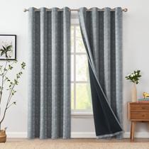 Cortinas Jinchan 90" Boho Opacas Térmicas Aislantes 2 Paneles Cortinas Jinchan 90" Boho Opacas Térmicas Aislantes 2 Paneles
