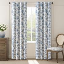 Cortinas jinchan Blackout Floral 214x213cm Blue Bedroom x2 Cortinas jinchan Blackout Floral 214x213cm Blue Bedroom x2