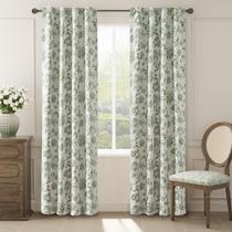Cortinas jinchan Blackout Floral 214x213cm Verde Sálvia 2 painéis Cortinas jinchan Blackout Floral 214x213cm Verde Sálvia 2 painéis