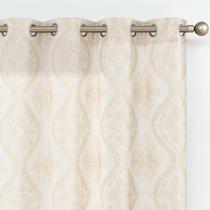Cortinas jinchan Boho Linen para sala de estar 160x160cm 2 painéis Cortinas jinchan Boho Linen para sala de estar 160x160cm 2 painéis