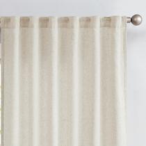 Cortinas jinchan forradas de bege, mistura de linho, 96 polegadas, extra longas, 2 painéis Cortinas jinchan forradas de bege, mistura de linho, 96 polegadas, extra longas, 2 painéis