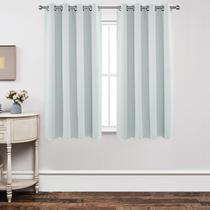 Cortinas Joydeco Blancas 160x160 cm Juego de 2 Paneles, Aislantes Térmicas Cortinas Joydeco Blancas 160x160 cm Juego de 2 Paneles, Aislantes Térmicas