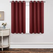 Cortinas Joydeco Burdeos 132x137 cm Aislantes Térmicas 2 Paneles Cortinas Joydeco Burdeos 132x137 cm Aislantes Térmicas 2 Paneles
