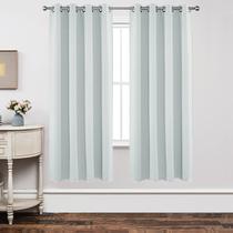 Cortinas Joydeco com isolamento térmico branco 183x183cm 2 painéis
