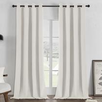 Cortinas Joydeco de Terciopelo Térmico 52x213 cm opacas, 2 paneles