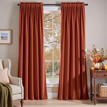 Cortinas Lazzzy Velvet Blackout Thermal, cortinas de janela de 214 cm Cortinas Lazzzy Velvet Blackout Thermal, cortinas de janela de 214 cm