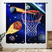 Cortinas Lnepty Boys Basketball Sports Theme 42 x 45 polegadas, 2 painéis Cortinas Lnepty Boys Basketball Sports Theme 42 x 45 polegadas, 2 painéis