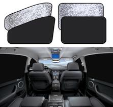 Cortinas Magnéticas para Ventana de Automóvil ZATOOTO Juego de 4, Bloqueo del 99% de Luz UV Cortinas Magnéticas para Ventana de Automóvil ZATOOTO Juego de 4, Bloqueo del 99% de Luz UV
