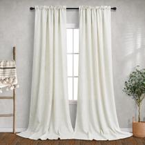 Cortinas Mrs.Naturall Extra Long 305 cm de comprimento para sala de estar Cortinas Mrs.Naturall Extra Long 305 cm de comprimento para sala de estar