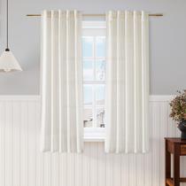 Cortinas Nanspring 101x160 cm de Lino Natural Juego de 2 Paneles Cortinas Nanspring 101x160 cm de Lino Natural Juego de 2 Paneles