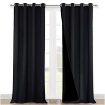 Cortinas NICETOWN Cold Blocking 100% Blackout 132 cm x 241 cm