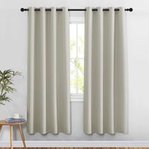 Cortinas NICETOWN Natural Doorway, 198cm de comprimento, conjunto de 2 quartos Cortinas NICETOWN Natural Doorway, 198cm de comprimento, conjunto de 2 quartos