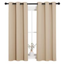 Cortinas NICETOWN Room Darkening Biscotti Beige 86x137cm 2 painéis Cortinas NICETOWN Room Darkening Biscotti Beige 86x137cm 2 painéis
