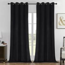 Cortinas Opacas Joydeco de Terciopelo Negro 100% 183x183 cm 2 Paneles Cortinas Opacas Joydeco de Terciopelo Negro 100% 183x183 cm 2 Paneles