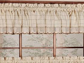 Cortinas para Cozinha Sweet Home Collection Adirondack