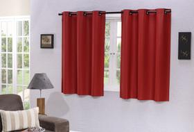 Cortinas Para Janela Blindex 2,20 x 1,30 Blackout Veda a Luz