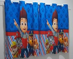 Cortinas Para Quarto Infantil Menino Personagens Sublimado