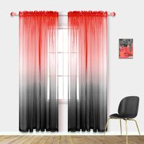 Cortinas Pitalk Modern Living Room, 213 cm de comprimento, conjunto de 2 painéis