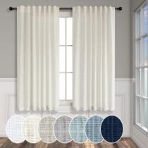 Cortinas Pitalk Natural Linen 137x137cm Redutoras de Luz (2 painéis) Cortinas Pitalk Natural Linen 137x137cm Redutoras de Luz (2 painéis)