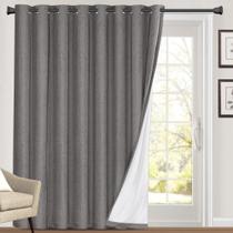 Cortinas Prince Deco 100% Blackout Linen 250x275cm Cinza Cortinas Prince Deco 100% Blackout Linen 250x275cm Cinza