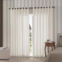 Cortinas prontas rustica pantex 260x230 cm ref 32