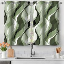 Cortinas Ruelvth Sage Green Blackout 66x115cm 2 painéis Cortinas Ruelvth Sage Green Blackout 66x115cm 2 painéis