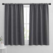 Cortinas RYB HOME Blackout Thermal Isolating 160x160cm Cinza Cortinas RYB HOME Blackout Thermal Isolating 160x160cm Cinza