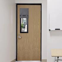 Cortinas RYB HOME Classroom Door Window Cover Blackout Grey
