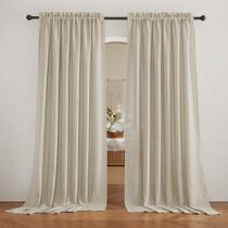 Cortinas RYB HOME Linen Texturizadas Semitransparentes L 178 x L 241 cm 2 unidades Cortinas RYB HOME Linen Texturizadas Semitransparentes L 178 x L 241 cm 2 unidades