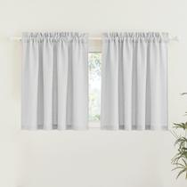 Cortinas RYB HOME Privacy Sheer Valances para Windows 132x91cm