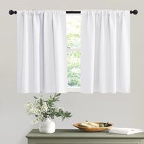 Cortinas RYB HOME Room Darkening 42x36cm Pure White (2 painéis)