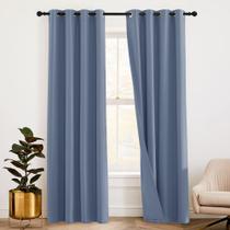 Cortinas RYB HOME Thermal 100% Blackout Stone Blue 132x241cm Cortinas RYB HOME Thermal 100% Blackout Stone Blue 132x241cm
