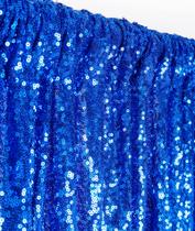 Cortinas ShinyBeauty Royal Blue Sequin 120x240cm para janela