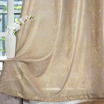 Cortinas TERLYTEX Gold Metallic Sparkle 2 painéis 240x240cm