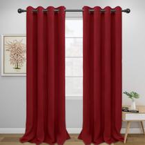 Cortinas térmicas aislantes Easy-Going 132x244 cm rojas, 2 paneles Cortinas térmicas aislantes Easy-Going 132x244 cm rojas, 2 paneles