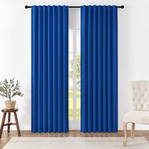 Cortinas Térmicas Aislantes Joydeco 132x213 cm Azul Real 2 piezas Cortinas Térmicas Aislantes Joydeco 132x213 cm Azul Real 2 piezas