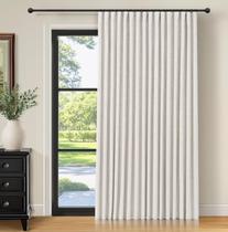 Cortinas térmicas deslizantes para portas INOVADAY 100% Blackout Beige