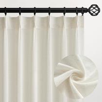 Cortinas Topfinel Pinch Pleat Linen 240 cm 2 painéis bege Cortinas Topfinel Pinch Pleat Linen 240 cm 2 painéis bege
