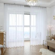 Cortinas transparentes PHILEASY Window White 240 cm H 2 painéis 130 cm W