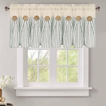 Cortinas Valance BLEUM CADE: algodão, linho, cozinha de fazenda Cortinas Valance BLEUM CADE: algodão, linho, cozinha de fazenda